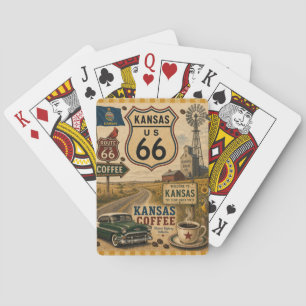 Sunflower State Mother Road Spelletjesavond Pokerkaarten
