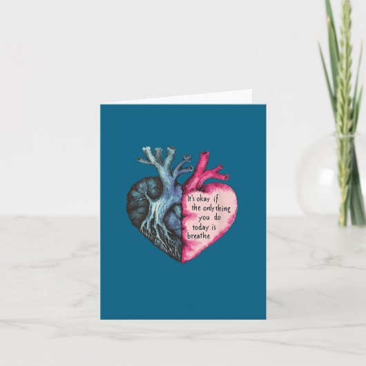 Sunflower Suicide Awareness  Kaart (Voorkant)