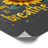 Sunflower Suicide Awareness Poster (Hoek)