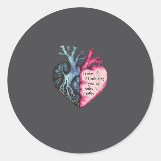 Sunflower Suicide Awareness  Ronde Sticker (Voorkant)