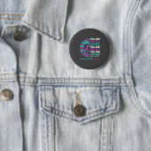 Sunflower Suicide Prevention Awareness Motivationa Ronde Button 5,7 Cm (In situ)
