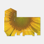 SUNFLOWER SUNSHINE FOTO FAVOR BOX BEDANKDOOSJES (Uitgevouwen)