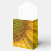 SUNFLOWER SUNSHINE FOTO FAVOR BOX BEDANKDOOSJES (Geopend)