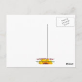 SUNFLOWER SUNSHINE ~ Postacrd Briefkaart (Achterkant)