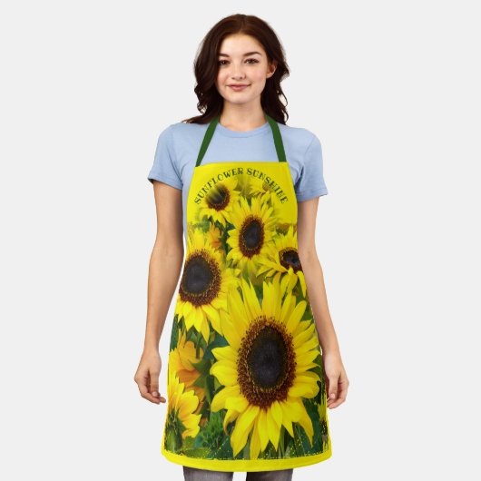 Sunflower Sunshine Schort (Gedragen)