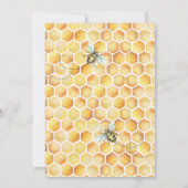 Sunflower Sweet As Can Bee Baby shower Invitation (Dos)