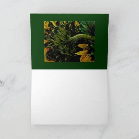 Sunflower Symphony Kaart (Binnen)