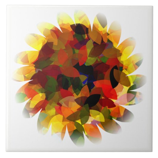 SUNFLOWER TEGELTJE (Voorkant)