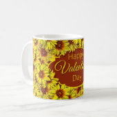 Sunflower Valentine's Day Mug (Devant gauche)