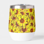 Sunflower Wine Tumbler (Voorkant)