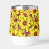 Sunflower Wine Tumbler (Achterkant)