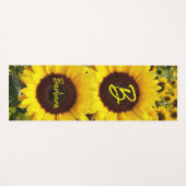 Sunflower Yoga Mat (Voorkant (horizontaal))