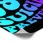 Sunflower You 988 Suicide Prevention Awaren Poster (Hoek)