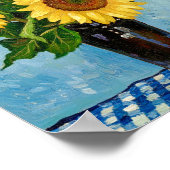 Sunflowers After Van Gogh Poster (Hoek)