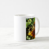 Sunflowers, Alstroemeria & Green Apple Mug (Devant droit)