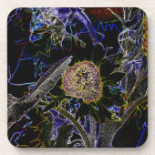 SUNFLOWERS BIER ONDERZETTER (Voorkant)