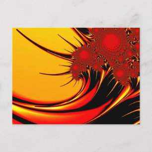 Sunflowers Brago-Mitchell Fine Fractal Art Briefkaart