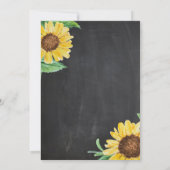 Sunflowers Bridal Showboard Invitation (Dos)