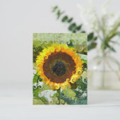 SUNFLOWERS BRIEFKAART (Staand voorkant)