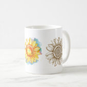 Sunflowers Classic Mug (Devant droit)