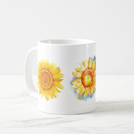 Sunflowers Classic Mug (Devant gauche)