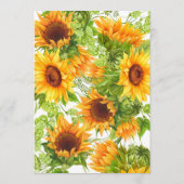 Sunflowers Conseil Pour Maman D'Être Douche Jeu (Dos)