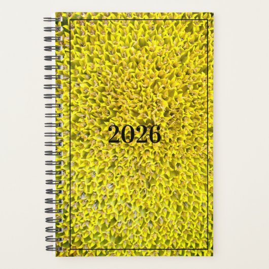 Sunflowers customizable planner (Devant)