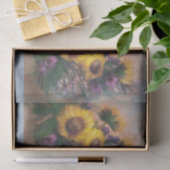 Sunflowers DBL Tissuepapier (Geschenk)