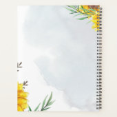 Sunflowers Eucalyptus Mariage de verdure (Dos)