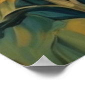 sunflowers field Póster Poster (Hoek)