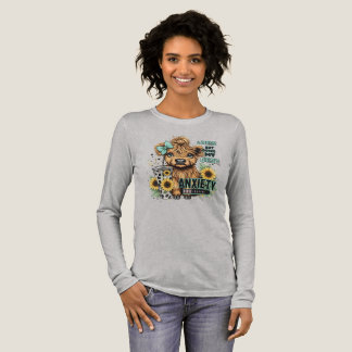 Sunflowers highland baby cow coffee lovers Tri-Blend shirt