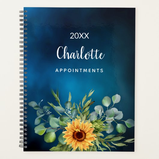 Sunflowers jaune bleu ciel nom 2025 (Devant)