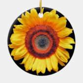 SUNFLOWERS KERAMISCH ORNAMENT (Achterkant)