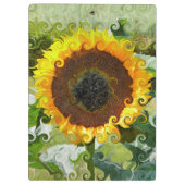 SUNFLOWERS KLEMBORD (Achterkant)