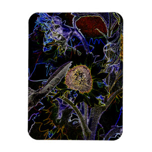 SUNFLOWERS MAGNEET