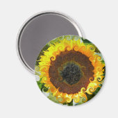 SUNFLOWERS MAGNEET (Voorkant / Achterkant)