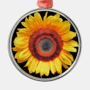 SUNFLOWERS METALEN ORNAMENT
