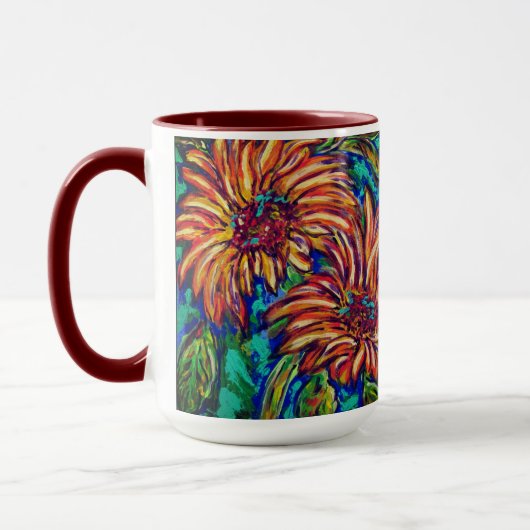 Sunflowers Mug (Gauche)