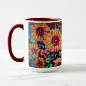Sunflowers Mug Mok (Links)