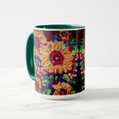 Sunflowers Mug Mok (Voorkant links)