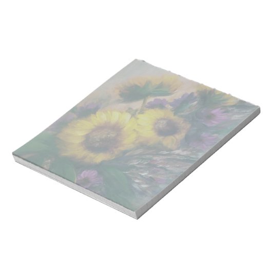 Sunflowers Notitieblok (Gedraaid)