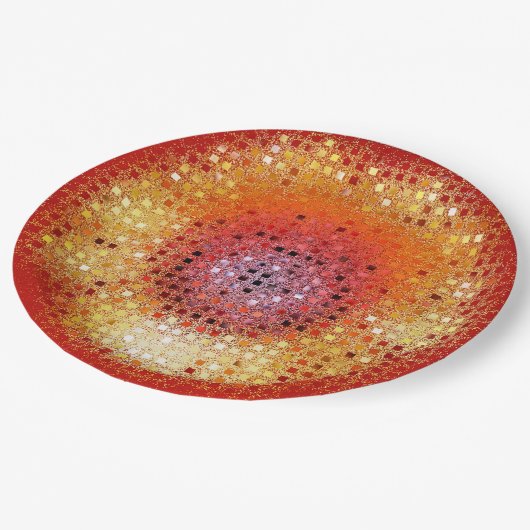 SUNFLOWERS PAPIEREN BORDJE (Gekanteld)