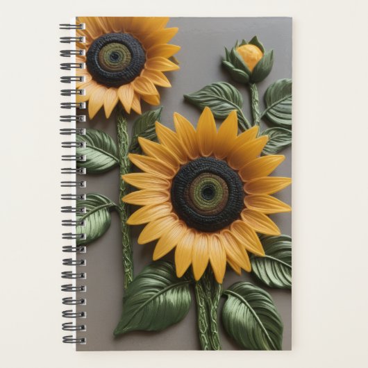 Sunflowers Planner (Devant)