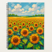 Sunflowers Planner (Devant)
