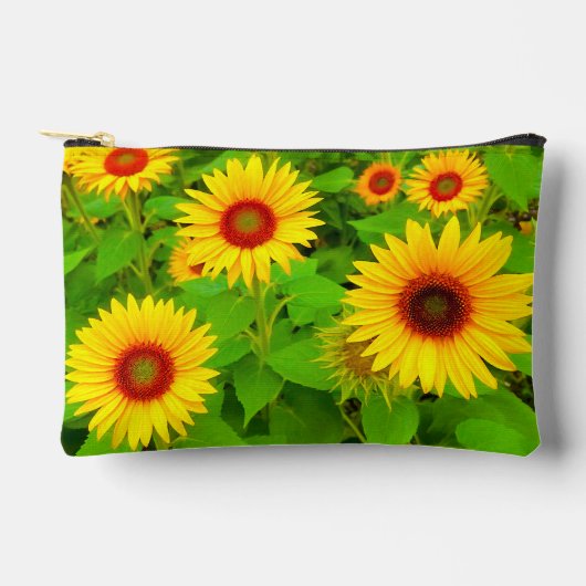 Sunflowers Pouch Etui (Voorkant)