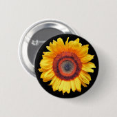 SUNFLOWERS RONDE BUTTON 5,7 CM (Voorkant /achterkant)