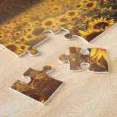 Sunflowers Sunset Puzzle cadeau (Côté)