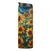 Sunflowers Thermosbeker (Geroteerd rechts)