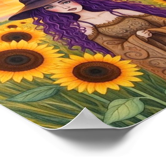 SunFlowerWitch Poster (Hoek)
