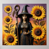 SunFlowerWitch Poster (Voorkant)